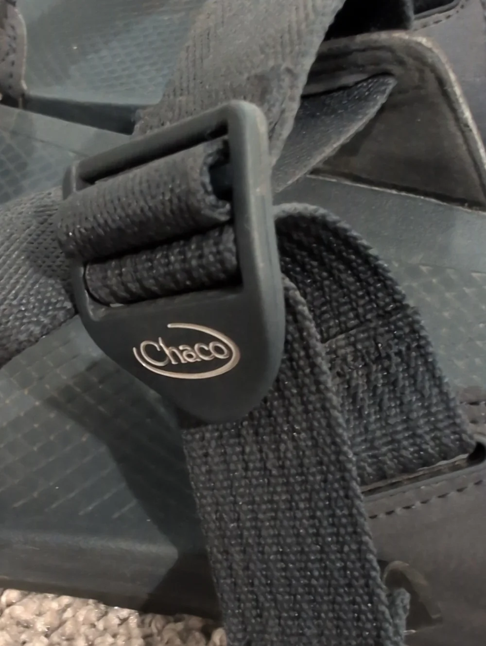 Chaco Men's Low Down Slide Navy Size 13